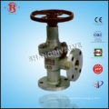 Angle Type liquified gas globe valve
